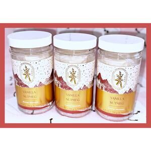 Bath & Body Works Aroma Vanilla Nutmeg 4.8 oz Shower Steamers x3 Jars